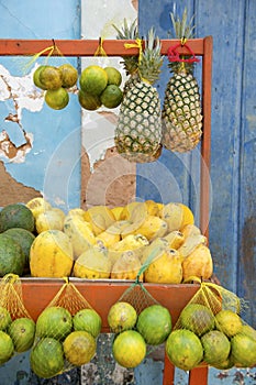 Brazilian Farmers Market Tropical Fruits photo