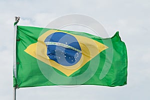 Brazilian Flag Flying