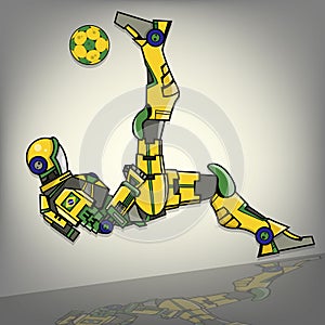 Brazilian Football Robot