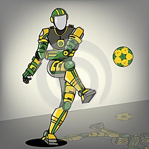 Brazilian Football Robot