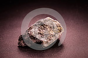 Brazilian Graphite ore, one of the carbon allotropes, an electrical conductor, used in the metallurgical industry