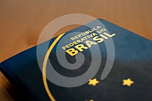 Brazilian Mercosur passport.