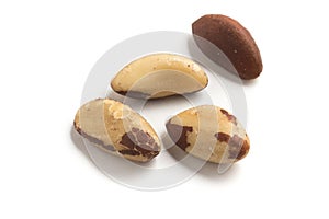 Brazilian Nuts Close-up photo. Castanha do Para photo