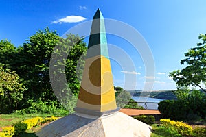 Brazilian Obelisk Triple Frontier, Brazil, Argentina, Paraguay