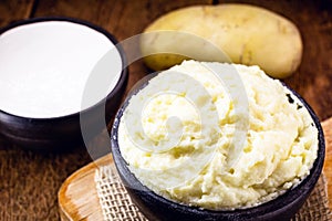 Brazilian potato cream, called