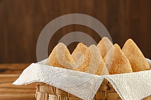 Brazilian snacks coxinha de frango