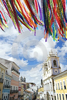 Brazilian Wish Ribbons Pelourinho Salvador Bahia Brazil photo