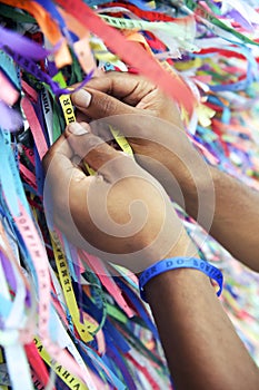 Brazilian Wish Ribbons Salvador Bahia Brazil