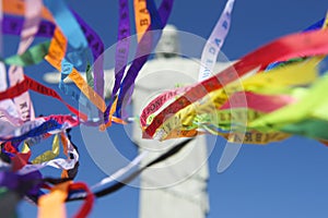 Brazilian Wish Ribbons Statue of Christ the Redeemer Rio