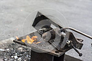 Brazing gas torch