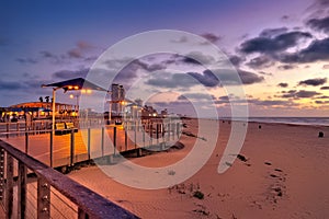 Boardwalk at South Padre Island photo