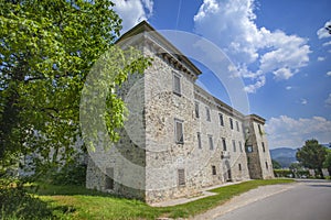 Brdo pri Lukovici Castle ruins in Slovenia photo