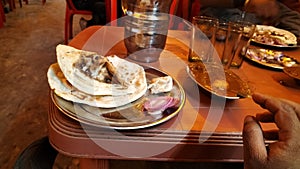 Bread age onion dilicious food