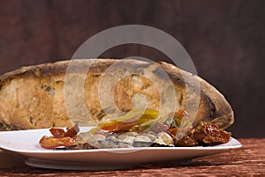 Bread and appetizers