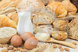 Bread and bakery products