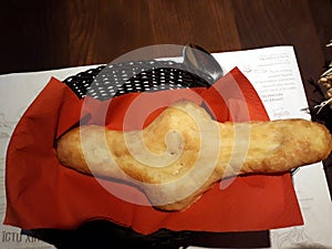 Bread cooked in tandoor.