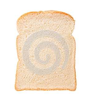 Bread isolated white