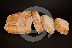 Chléb bochník a plátky 