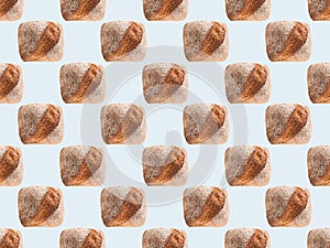 organic homemade bread loaves