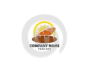 Bread Logo Template Vector Design Element