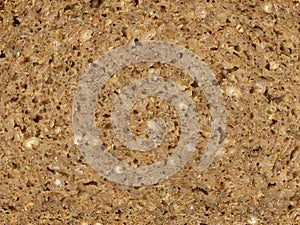 Bread macrostructure. Background