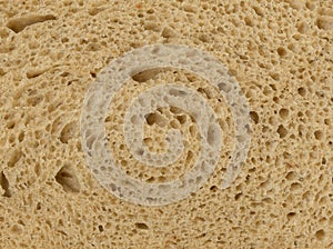 Bread macrostructure. Background