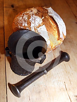 Bread and mortar