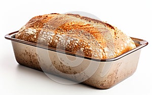 Bread Pan with No Background Distractions