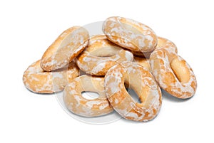 Bread ring (baranka) photo