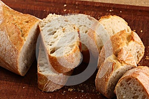 Bread in slices