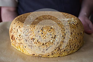 bread with sunflower seeds