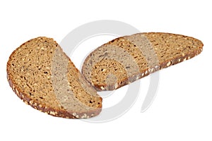 Bread with sunflower seeds and oat flakes