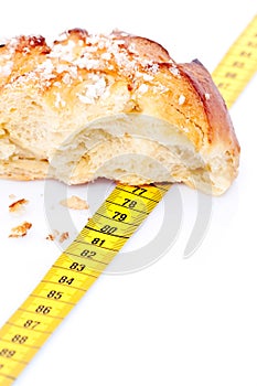 Bread and tape measure