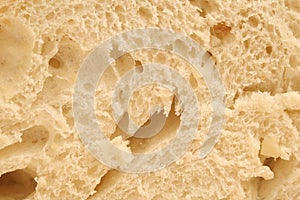 Bread texture upclose