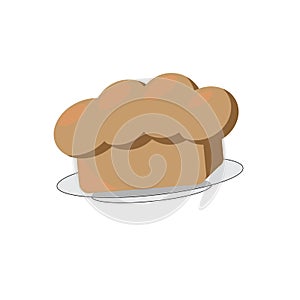 Bread Vector Design Suitable for Website or logos