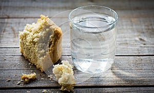Bread and water