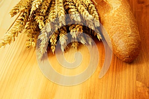 Bread and wheat