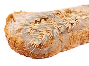 Bread and wheat ears