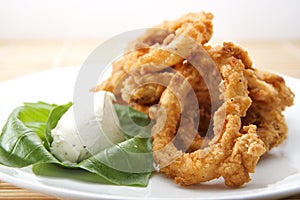 Breaded Calamari Rings photo