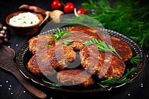 Breaded cutlet rolled veal or pork steak stuffed 1695525325918 1