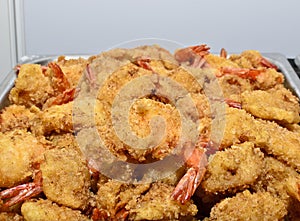 Breaded shrimp