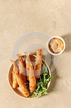 breaded Torpedo shrimps