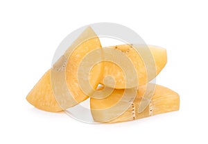 breadfruit in syrup isolated on white