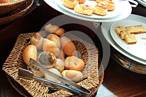 Breads at buffet