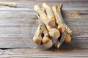 Breadsticks with poppy seeds