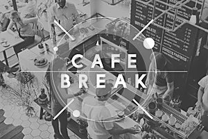 Break Coffee Cafe Cessation Pause Relax Rest Concept