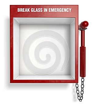 Break Glass in Emergency photo