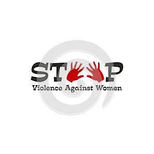 Stop Violence Against Women Poster.Stop Rape.Stop violence against womens And Girls.