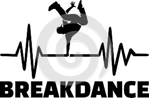 Breakdance heartbeat pulse