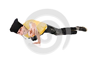 Breakdancer pointing at you!